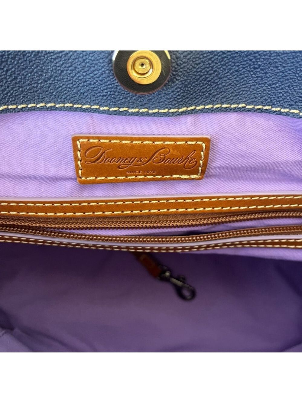 Disney x Dooney & Bourke Epcot Figment Food and Wine Festival large shopper tote - Picture 8 of 13